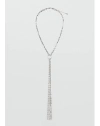 MANGO TEEN - Pendant Chain Necklace - Lyst