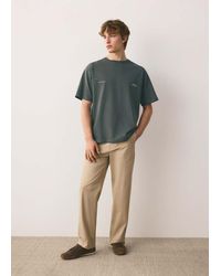 MANGO TEEN - 100% Cotton Embroidered T-Shirt - Lyst