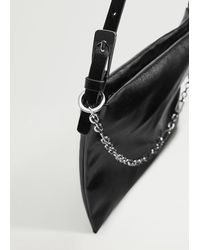 mango oval short handle bolsa