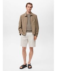 Mango - Lyocell Jacket With Pockets - Lyst