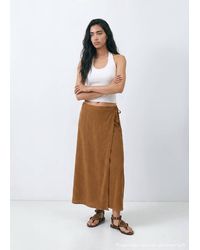MANGO TEEN - Halter Top With Embroidered Details - Lyst