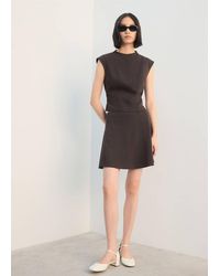 Mango - Fitted Top With Wide Straps - Lyst