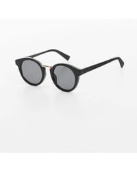 Mango - Metal Bridge Sunglasses - Lyst