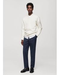 Mango - 100% Cotton Basic Sweatshirt - Lyst