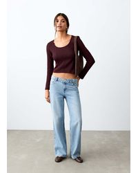 MANGO TEEN - Fine-Knit T-Shirt - Lyst