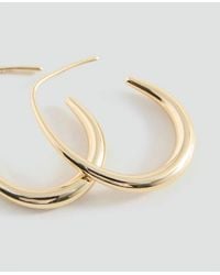 MANGO TEEN - Hoop Earrings - Lyst