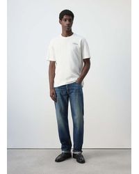 Mango - 100% Cotton Printed T-Shirt - Lyst