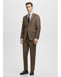 Mango - Turin 100% Virgin Wool Suit Jacket - Lyst
