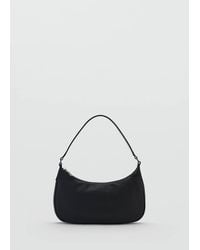 Mango - Small Nylon Shoulder Bag - Lyst