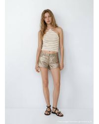 MANGO TEEN - Crochet Halter Top - Lyst