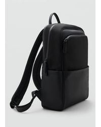 Mango - Multi-Functional Backpack With Pockets - Lyst