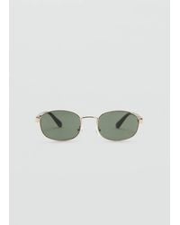 Mango - Metallic Frame Sunglasses - Lyst