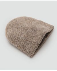 Mango - Rippstrickmütze - Lyst