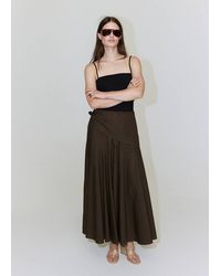 Mango - A-Line Skirt With Handkerchief Detail - Lyst