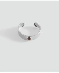 MANGO TEEN - Rigid Bangle With Oval Detail - Lyst