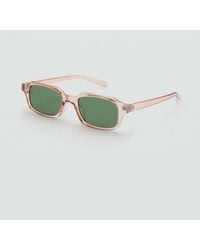 Mango - Rectangular-Frame Sunglasses - Lyst