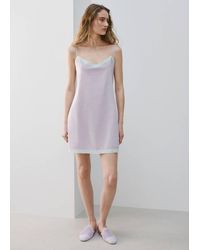 Mango - Short Nightdress 100% Cotton - Lyst
