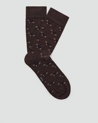 Mango - Dog-Print Cotton Socks - Lyst