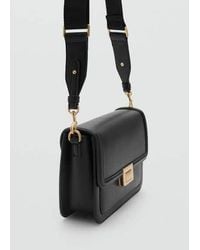 Mango - Crossbody Bag With Flap - Lyst