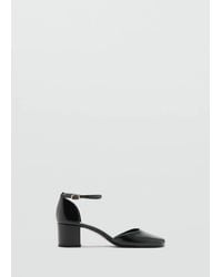 Mango - Patent-Effect Stiletto-Heel Shoes - Lyst