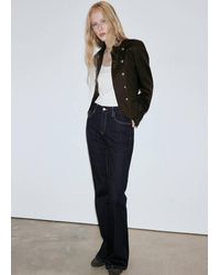 Mango - High Waist Flare Jeans - Lyst