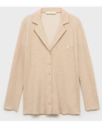Mango - Double-Face Cotton T-Shirt - Lyst