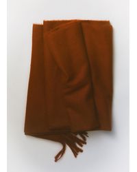 Mango - Fringed Edge Scarf - Lyst