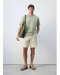Mango - 100% Cotton T-Shirt Regular Fit - Lyst