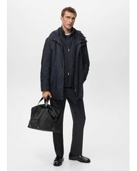 Mango - Detachable Water-Repellent Padded Parka - Lyst
