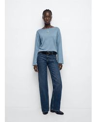 MANGO TEEN - Fine-Knit Sequin Jumper - Lyst