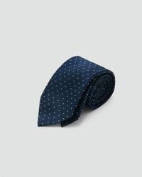 Mango - 100% Silk Patterned Tie - Lyst