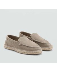 Mango - Jute Leather Shoe - Lyst