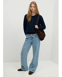MANGO TEEN - Ribbed Neck Sweater - Lyst