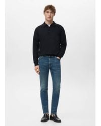 Mango - Jeans Jude Skinny-Fit Blu Scuro - Lyst