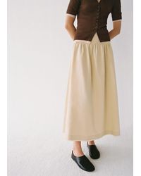 Mango - Flache Lederschuhe - Lyst