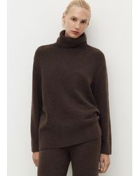 Mango - Strickpullover Mit Rollkragen - Lyst
