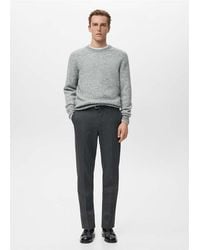 Mango - Knit Striped Sweater - Lyst