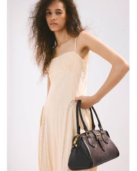 Mango - Large Bowling Bag Buckle - Lyst