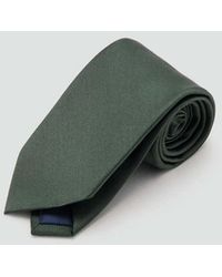 Mango - Plain Silk Tie - Lyst