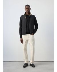 Mango - Reversible Water-Repellent Gilet - Lyst