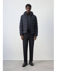 Mango - Quilted Water Repellent Jacket - Lyst