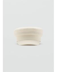 Mango - Baker Boy Cap - Lyst