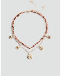 Mango - Set 2 Combined Necklaces - Lyst