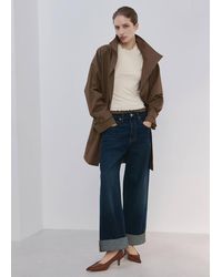Mango - Contrasting T-Shirt - Lyst