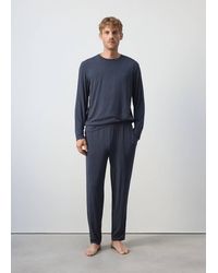 Mango - Pack Of Long Modal Pyjamas - Lyst