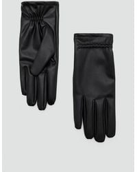 Mango - Gloves With Gathered Detail - Lyst