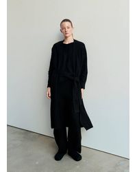 Mango - Long Knitted Robe - Lyst