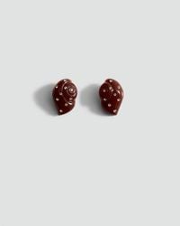 Mango - Shell Strass Earrings - Lyst