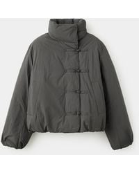 Mango - Quilted Toggle Anorak - Lyst