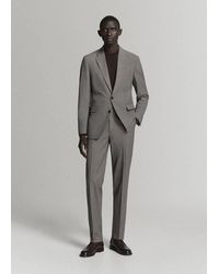 Mango - Milan Slim-Fit Suit Trousers - Lyst